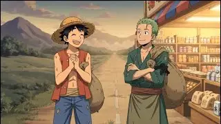 Luffy and Zoro side Quest #greedy #luffy #zoro 