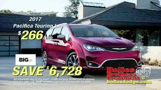 Chrysler Pacifica TV commercial Bolles Dodge Stafford Springs CT