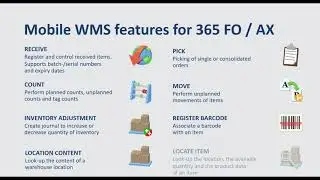 Mobile Warehouse Management Solution &ndash; New Features for Financial Operations