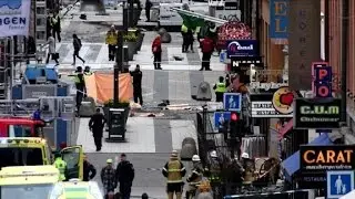 Al menos cuatro muertos en atentado en Estocolmo