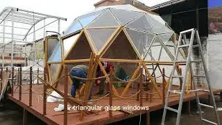 6 Steps to Build A Glass Dome Tent.