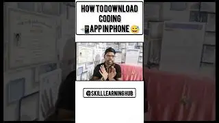 How to download coding app in phone 📲 #coding #shorts