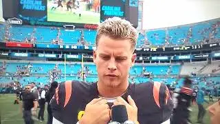 Joe Burrow VERY HAPPY For Bengals 1st WIN Of The Season 