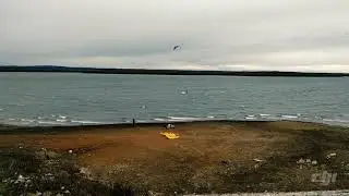 Planet2kite winter kite session