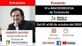 Entrevista a Gilberto Salcedo Vicepresidente de Turismo de PROCOLOMBIA