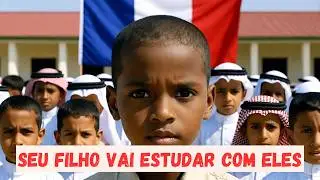 Como é estudar com árabes? Como é a escola na Franca?