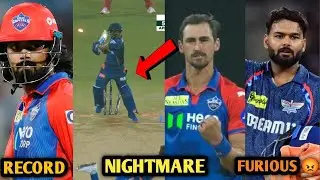 केएल राहुल ने रचा इतिहास .! Starc becames nightmare for pooran | furious panth #lsgvsdc