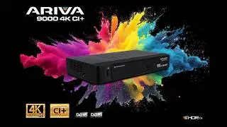 Ferguson Ariva 9000 4K CI+ Combo Receiver Satellite TV Free To AIR Saorview #receiver #tv #combobox
