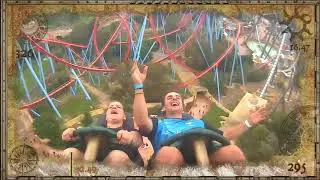 Catching a strangers phone on roller coaster