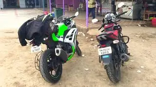 Ride from chennai to tirunelveli. (3stops, 2 bikes)