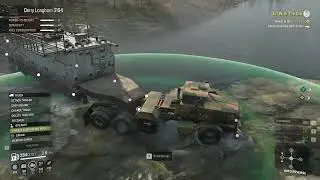 Taking the Construction Rig Semi-Trailer from Drummond Island to Smithville Dam (No Commentary)