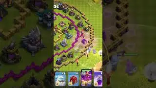 Easily 3 Star the Painter Warden Challenge (Clash of Clans) #clashofclans #shorts