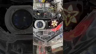 Pemasangan Lampu Biled dan devil sharingan untuk motor aerox #biled #repaintvelg #carbonwtp