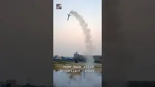 Homemade Rocket ( solid Propellant motor) ) #sports #space  #physics #science