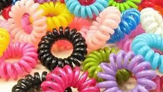 BECOMING A VSCO GIRL~day 8~coiled hair ties