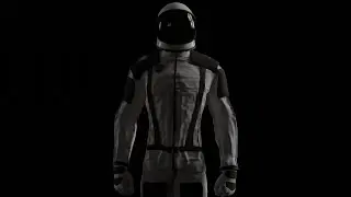 Blender Astronaut 3D Model (Showcase)