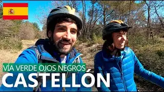AVENTURA en BICICLETA por la Comunidad Valenciana 🚲 VIA VERDE OJOS NEGROS | VUELTALMUN