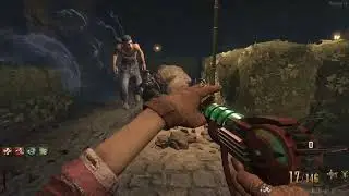 Black Ops 2 Zombies: Buried's Maxis Easter Egg Solo Gameplay (No Commentary)