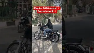 Bullet electra 350 bs4 sound 💥#bullet #royalenfield #shorts #short