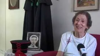 Dona Iracema: fazendo togas há mais de 20 anos.