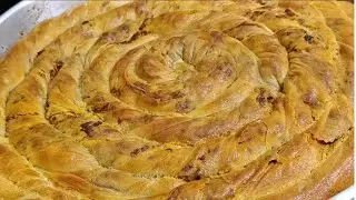 📢📢‼️👌KIYIR KIYIR YİYENLER BAYILDI(Tarifi saklayın)El açması kıymalı börek