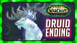 WOW Legion 🌟 Druid Campaign Ending - Saving Malorne from Archimonde!