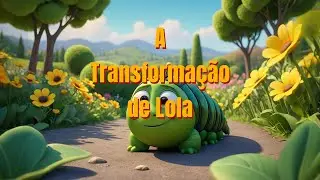 A Transforma&ccedil;&atilde;o de Lola A Lagarta #lagarta #borboleta #transformacao #esperanca #jardim