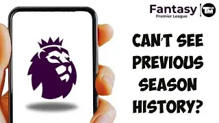 Can't Renew Previous Seasons History on FPL? How i Fix