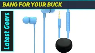 Joymiso Tangle-Free Earbuds: Perfect for Small Ears!
