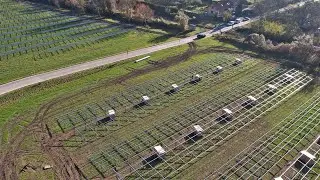 Solarfelder Brandb&uuml;hl - Zwischenstand
