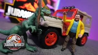 Mattel Jurassic World Legacy Collection - Dennis Nedry Getaway Pack