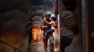 🔥 Indian Army Jawan&rsquo;s Brave Mall Rescue | Risked His Life to Save a Child | Jai Hind 🇮🇳 #Indian #ai