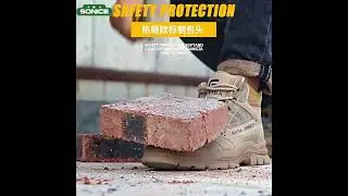 AQX02 Safety Shoes: Steel Toe and Steel Sole, Advanced Materials, Customisable