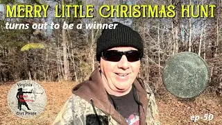 Metal detecting the perimeter of 4 old homesites turns into a very interesting holiday hunt.