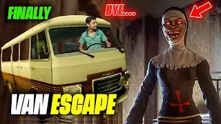 Evil Nun Se Finally Escape 😱 | Full Horror Gameplay Hindi | Van Escape