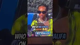 Wiz Khalifa&rsquo;s laugh is unmatched 😂😂 (via nascaronfox)