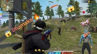 😱 Free Fire BR Ranked Match में खतरनाक Gameplay | 1vs4 Clutch🔥