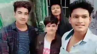 Riyaz 14 with his school fans😊😍