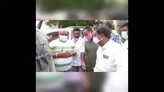 Fan takes tattoo of MINISTER GANGULA KAMALAKAR on his hand