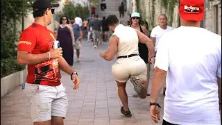 Публика в шоке от этого уличного персонажа! Реакция на Фрэнки ЛаПенну 😍