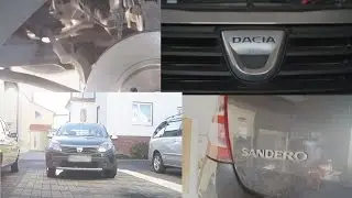 Dacia Sandero замена передних тормозных дисков и колодок vorderen Bremsscheiben Renault Sandero