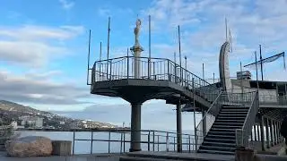 Ялта. Прогулка по набережной, от часовни до отеля 