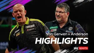 MVG shines as Anderson exits | Michael van Gerwen vs Gary Anderson | Grand Slam of Darts Highlights