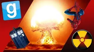 Garry's Mod Sandbox | NUKES + Tardis | W/ AcidicGaming