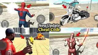 INDIAN BIKE DRIVING 3D IRONMAN CHARACTER LINK + SUPERPOWER CHEAT CODE 🤩🔥