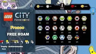 Lego City Undercover: Fresco FREE ROAM (All Collectibles) - HTG