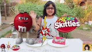 Skittles Science Experiment for kids to do at home | Plus Mentos Explosion