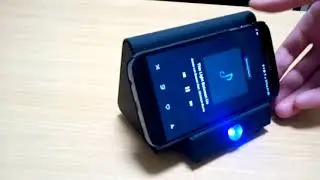 Колонка усилитель подставка для смартфона 