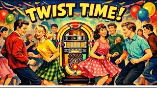 Cheerful Teen Rock & Roll Instrumental | Twist Time After School