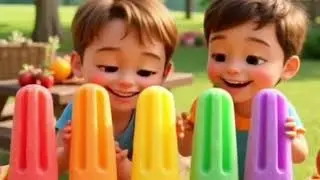 Yummy Rainbow Fruit Popsicles 😋 | Healthy Kids Snacks & Fun Nursery Rhymes | CoComelon Songs